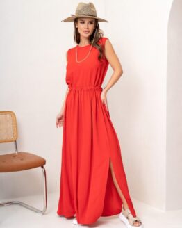 Фото вещи ISSA Plus Платье макси (14063_red) Женское, цвет - Красный, материал - Полиэстер