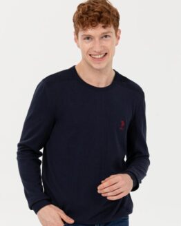 Фото вещи US Polo Джемпер (G081SZ0TK.000.1428974.VR033) Мужское цвет - Тёмно-синий материал - Хлопок