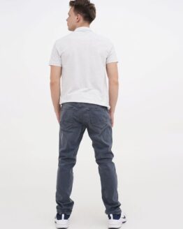 Фото вещи Mustang Jeans Зауженные джинсы (4005690) Мужское цвет - Серый материал - Хлопок