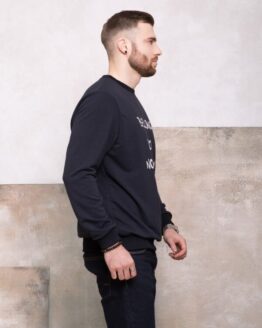 Фото вещи ISSA Plus Свитшот (GN-420_darkblue) Мужское, цвет - Синий, материал - Хлопок