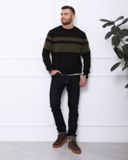 Фото вещи ISSA Plus Свитшот (GN-413_black) Мужское, цвет - Чёрный, материал - Хлопок