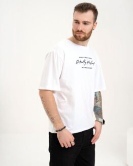 Фото вещи ISSA Plus Футболка (GN-532_white) Мужское, цвет - Белый, материал - Хлопок