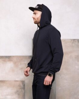 Фото вещи ISSA Plus Худи (GN-417_darkblue) Мужское, цвет - Синий, материал - Хлопок