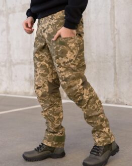 Фото вещи ISSA Plus Карго (GN-483_khaki) Мужское, цвет - Хаки, материал - Хлопок