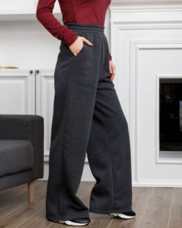 Фото вещи ISSA Plus Штаны спортивные (12312_darkgray) Женское, цвет - Серый, материал - Хлопок