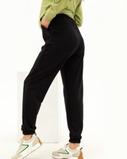 Фото вещи ISSA Plus Штаны спортивные (13694_black) Женское цвет - Чёрный материал - Хлопок