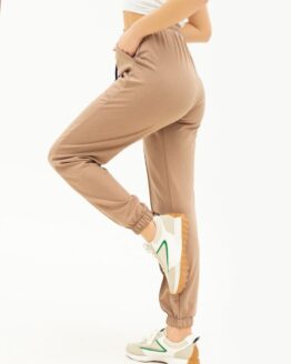 Фото вещи ISSA Plus Штаны спортивные (13687_beige) Женское цвет - Бежевый материал - Хлопок/полиэстер