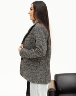 Фото вещи ISSA Plus Пиджак (13698_grey) Женское цвет - Серый материал - Шерсть/полиэстер