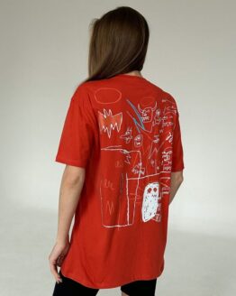 Фото вещи ISSA Plus Футболка (WN20-442_orange) Женское, цвет - Оранжевый, материал - Хлопок