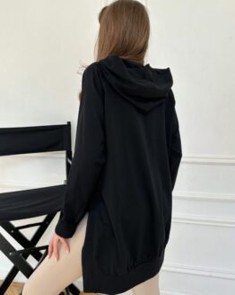 Фото вещи ISSA Plus Худи (13743_black) Женское, цвет - Чёрный, материал - Хлопок