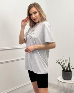 Фото вещи ISSA Plus Футболка (WN20-443_grey) Женское, цвет - Серый, материал - Хлопок