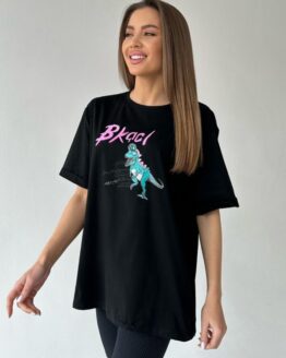 Фото вещи ISSA Plus Футболка (WN20-444_black) Женское, цвет - Чёрный, материал - Хлопок/вискоза