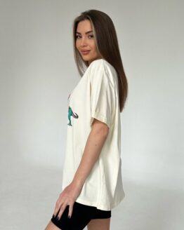 Фото вещи ISSA Plus Футболка (WN20-444_beige) Женское, цвет - Бежевый, материал - Хлопок/вискоза