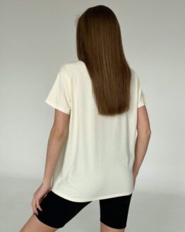 Фото вещи ISSA Plus Футболка (WN20-454_beige) Женское, цвет - Бежевый, материал - Вискоза