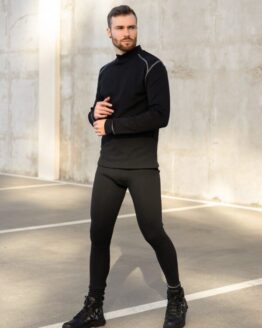 Фото вещи ISSA Plus Термобелье (GN-470_black) Мужское, цвет - Чёрный, материал - Хлопок