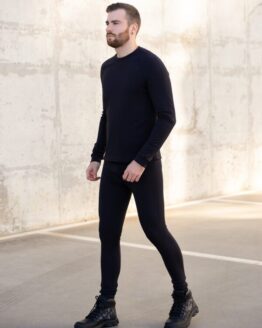 Фото вещи ISSA Plus Термобелье (GN-472_black) Мужское, цвет - Чёрный, материал - Полиэстер