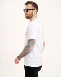 Фото вещи ISSA Plus Поло (GN4-135_white) Мужское, цвет - Белый, материал - Хлопок