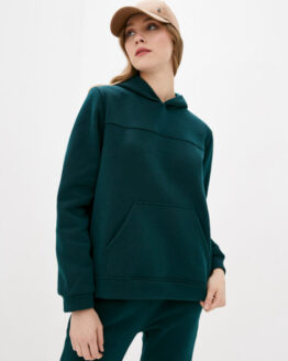 Фото вещи ISSA Plus Спортивный костюм (11088_darkgreen) Женское, цвет - Зелёный, материал - Хлопок/полиэстер