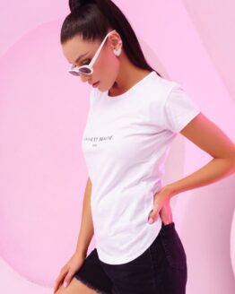 Фото вещи ISSA Plus Футболка (WN20-250_white) Женское, цвет - Белый, материал - Хлопок