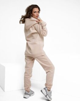 Фото вещи ISSA Plus Спортивный костюм (12236B_beige) Женское, цвет - Бежевый, материал - Хлопок