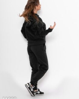 Фото вещи ISSA Plus Спортивный костюм (11088B_black) Женское, цвет - Чёрный, материал - Хлопок