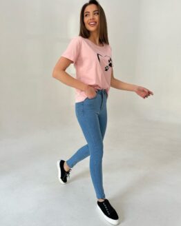 Фото вещи ISSA Plus Скинни джинсы (WN20-410_blue) Женское, цвет - Синий, материал - Хлопок