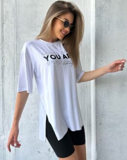 Фото вещи ISSA Plus Футболка (13978_white) Женское, цвет - Белый, материал - Вискоза