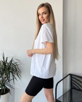 Фото вещи ISSA Plus Футболка (WN20-451_white) Женское, цвет - Белый, материал - Хлопок/вискоза