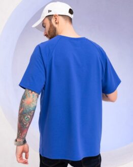 Фото вещи ISSA Plus Футболка (GN-523_blue) Мужское, цвет - Синий, материал - Хлопок/полиэстер