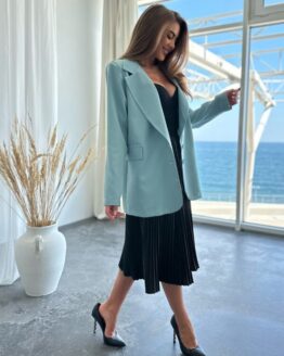 Фото вещи ISSA Plus Пиджак (14179_mint) Женское, цвет - Мятный, материал - Полиэстер