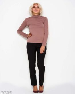 Фото вещи ISSA Plus Водолазка (9515_lightbrown) Женское, цвет - Коричневый, материал - Хлопок