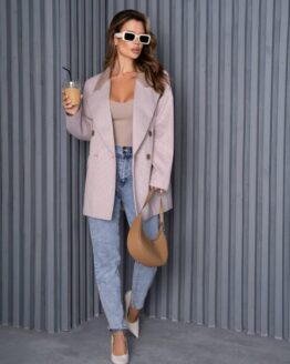 Фото вещи ISSA Plus Пиджак (14172_beige) Женское, цвет - Бежевый, материал - Шерсть