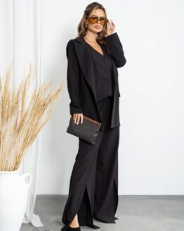 Фото вещи ISSA Plus Деловой костюм (14206_black) Женское, цвет - Чёрный, материал - Полиэстер