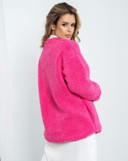 Фото вещи ISSA Plus Свитшот (14203_raspberry) Женское, цвет - Малиновый, материал - Искусственный мех