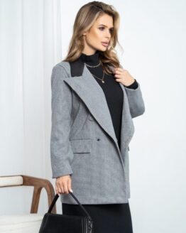 Фото вещи ISSA Plus Пиджак (14172_gray) Женское, цвет - Серый, материал - Шерсть