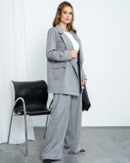 Фото вещи ISSA Plus Деловой костюм (14194_gray) Женское, цвет - Серый, материал - Полиэстер