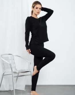 Фото вещи ISSA Plus Термобелье (14198_black) Женское, цвет - Чёрный, материал - Вискоза