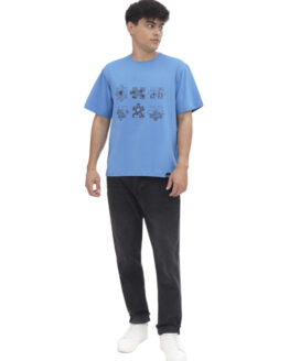 Фото вещи Chikiss Футболка (CMV202-10gra) Мужское цвет - Синий материал - Хлопок