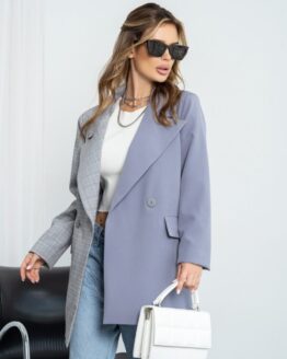 Фото вещи ISSA Plus Пиджак (14221_gray) Женское, цвет - Серый, материал - Полиэстер