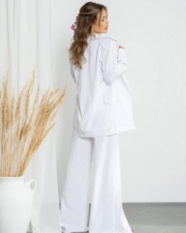 Фото вещи ISSA Plus Деловой костюм (14206_white) Женское, цвет - Белый, материал - Полиэстер