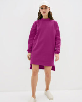 Фото вещи ISSA Plus Платье мини (12221_raspberry) Женское цвет - Малиновый материал - Полиэстер