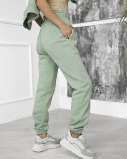 Фото вещи ISSA Plus Штаны спортивные (12272_mint) Женское, цвет - Мятный, материал - Хлопок