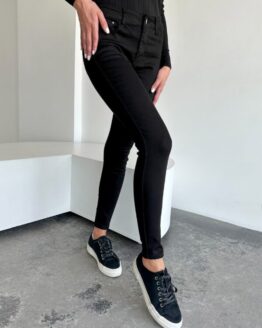 Фото вещи ISSA Plus Скинни джинсы (WN20-542_black) Женское, цвет - Чёрный, материал - Хлопок