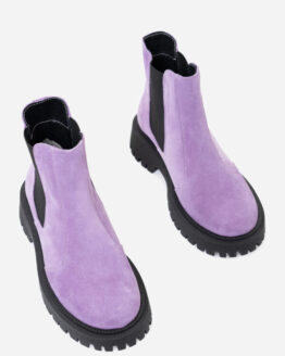 Фото вещи ISSA Plus Челси (OB2-307_lilac) Женское, цвет - Сиреневый, материал - Замша