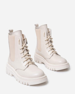 Фото вещи ISSA Plus Челси (OB2-361_white) Женское, цвет - Белый, материал - Кожа