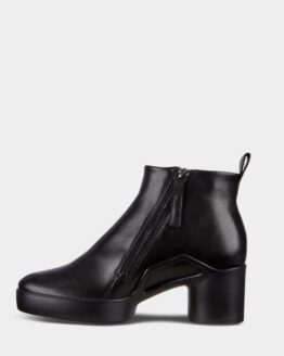 Фото вещи ECCO SHAPE SCULPTED MOTION 35 Бoтильоны (ZW6971) Женское, цвет - Чёрный, материал - Кожа