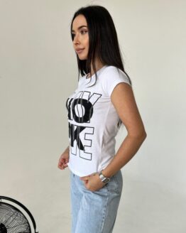 Фото вещи ISSA Plus Футболка (WN20-432_white) Женское, цвет - Белый, материал - Хлопок