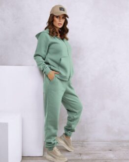 Фото вещи ISSA Plus Спортивный костюм (12296B_mint) Женское, цвет - Мятный, материал - Хлопок