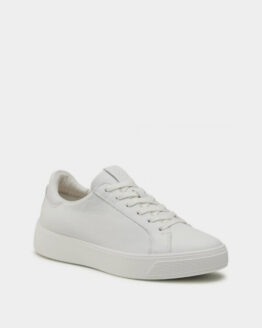 Фото вещи ECCO Street Tray Кеды низкие (ZW7078) Женское, цвет - Белый, материал - Кожа