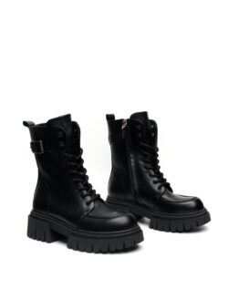 Фото вещи Alex Bell Ботинки (1170498) Женское цвет - Чёрный материал - Кожа